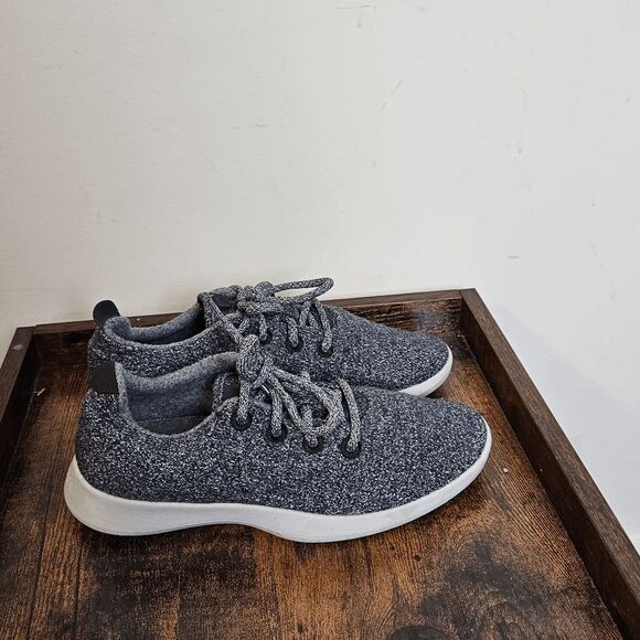 Allbirds Tree Runners Heathered Grey Comfort Walking Shoes Mens Gray Size 9 - Picture 1 of 5